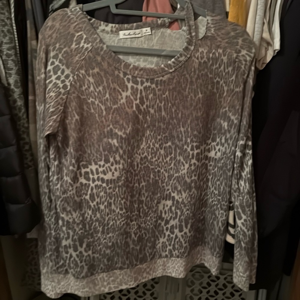 Another love sweater with open shoulder detail